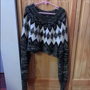 CHAPS cropped sweater
